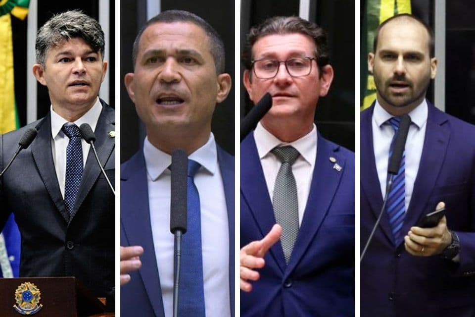 Deputados federais de MT viajam aos EUA para conferência e devem encontrar Eduardo Bolsonaro